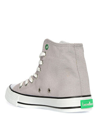 Benetton Gri Kadın Sneaker BN-30628