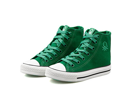 Benetton Bn 30686 Yeşil Çocuk Günlük Ayakkabı BN-30686-YESIL Yeşil