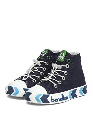 Benetton Koyu Lacivert Erkek Çocuk Sneaker BN-30647