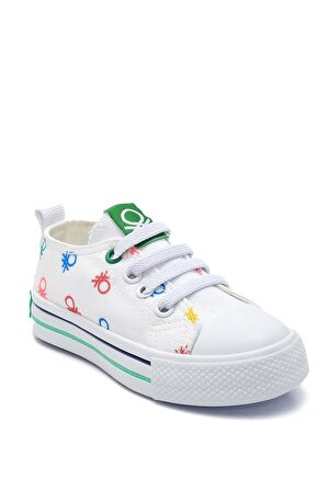 Benetton Beyaz Kız Bebek Sneaker BN-30661