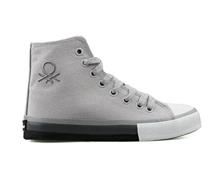 Benetton Bn30189 Gri Siyah Kadın Günlük Ayakkabı BN30189-GRI-SIYAH Gri