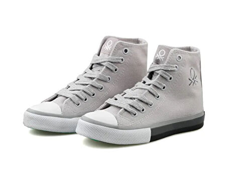 Benetton Bn30189 Gri Siyah Kadın Günlük Ayakkabı BN30189-GRI-SIYAH Gri