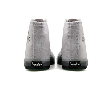 Benetton Bn30189 Gri Siyah Kadın Günlük Ayakkabı BN30189-GRI-SIYAH Gri