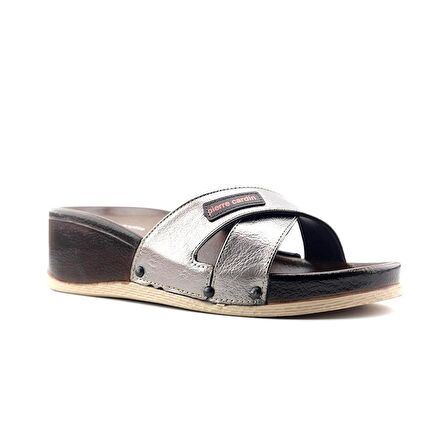 Pierre Cardin PC 7010 Kadın Anatomik Terlik Platin