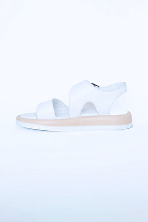 Kadın Ortopedik Sandalet PC-7101-Beyaz | 40