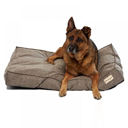 Pet Comfort Lima Varius 08 XL Üstü Açık Kaymaz Taban Kahverengi Büyük Irk Köpek Yatağı