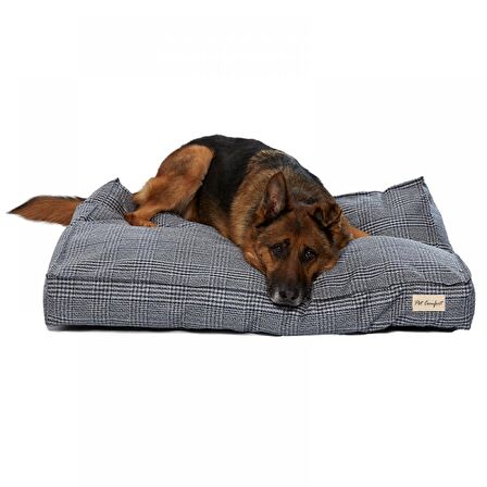 Pet Comfort Lima Varius 21 XL Üstü Açık Kaymaz Taban Lacivert Büyük Irk Köpek Yatağı