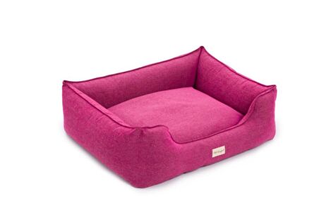 Pet Comfort Üstü Açık Kaymaz Taban Fuşya Büyük Irk Köpek Yatağı
