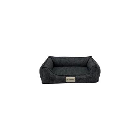 Pet Comfort Delta Varius S Üstü Açık Kaymaz Taban Gri Küçük Irk Köpek Yatağı