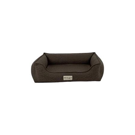 Pet Comfort Bravo Siena M Üstü Açık Ortopedik Kahverengi Orta Irk Köpek Yatağı