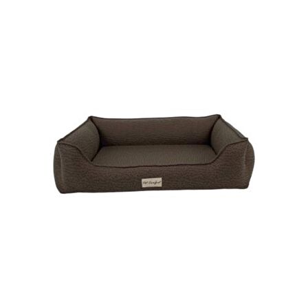 Pet Comfort Bravo Siena L Üstü Açık Ortopedik Kahverengi Büyük Irk Köpek Yatağı