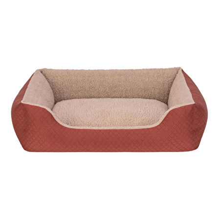 Pet Comfort Bravo Duo  Köpek Yatağı Tarçın/Bej M 75x60cm