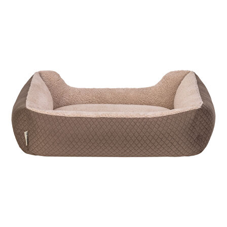 Pet Comfort Bravo Duo  Köpek Yatağı Kahverengi/Bej M 75x60cm