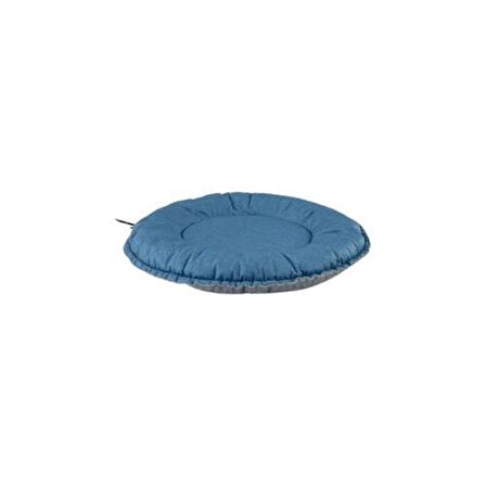 Pet Comfort Peluş Çift Taraflı Gri - Mavi Küçük Irk Köpek Yatağı
