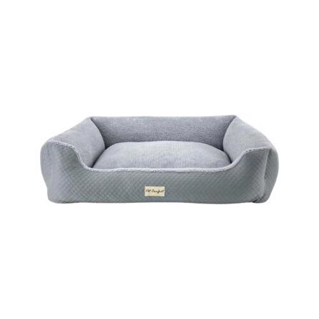 Pet Comfort XL Peluş Kaymaz Taban Gri Büyük Irk Köpek Yatağı