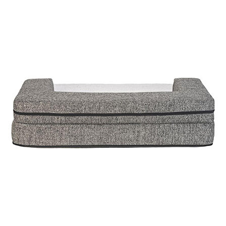 Pet Comfort Gloria Sofa Ortopedik Su Geçirmez Köpek Yatağı Antrasit 70x53x8 Cm 