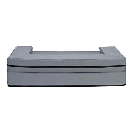 Pet Comfort Gloria Sofa Ortopedik Su Geçirmez Köpek Yatağı Gri 90x65x8 Cm 
