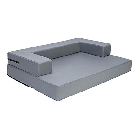 Pet Comfort Gloria Sofa Ortopedik Su Geçirmez Köpek Yatağı Gri 120x80x10 Cm 