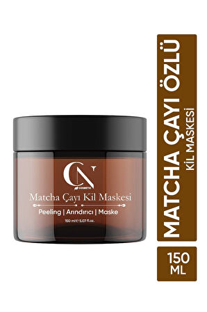 Matcha Çayı Kil Maskesi Peeling Arındırıcı Maske 150 ml