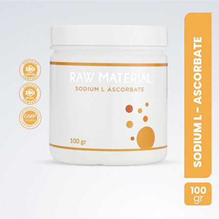 Raw Material Sodium L-Ascorbate 100 gr