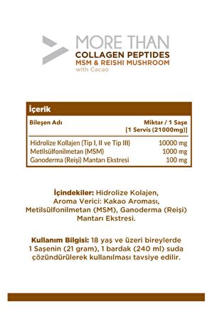 More Than Collegen& MSM & Reishi 30 Saşe