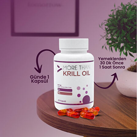 More Than Krill Oil 30 Kapsül