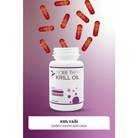More Than Krill Oil 30 Kapsül