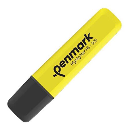 Penmark Fosforlu Kalem Neon Sarı Hs 505   10'lu Paket / Penmark