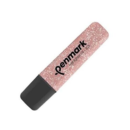 Penmark Fosforlu Kalem Metalik Simli Bronz   10'lu Paket / Penmark