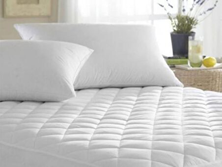 Çeyiz Diyarı Kapitone Telalı Fitted 100 x 200 Su Geçirmez Alez Beyaz