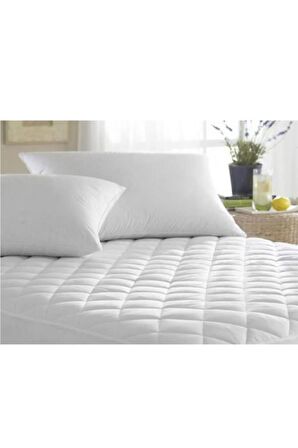 Çeyiz Diyarı Kapitone Telalı Fitted 200 x 200 Su Geçirmez Alez Beyaz