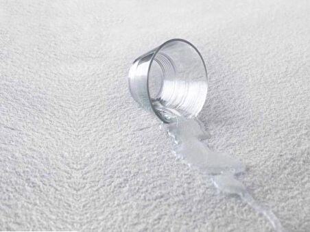 Çeyiz Diyarı Pamuklu Fitted 180 x 200 Su Geçirmez Alez Beyaz