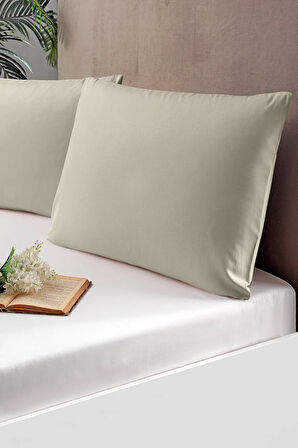 Pierre Cardin 2'li Yastık Kılıfı Bej