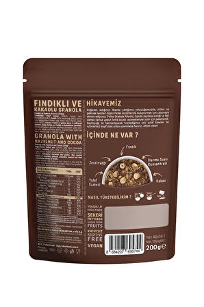 Granola 2'li - Yaban Mersini & Kuruyemişli 200 gr + Fındık & Kakaolu 200 gr