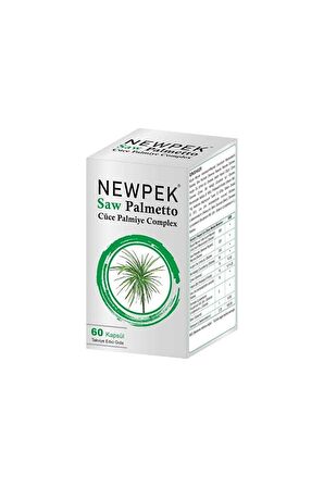 Newpek Saw Palmetto 60 Kapsül