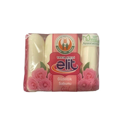 TK ELİT GÜZELLİK SABUNU GÜL 4X70GR