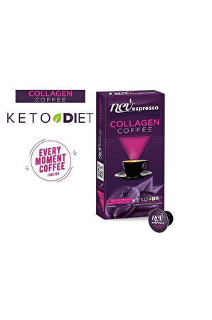 Nev espresso Collagen Kapsül Kahve 4 Kutu 40 adet