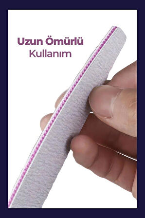 MUJGAN Tırnak Bakım Seti - Çelik ve Kağıt Törpü