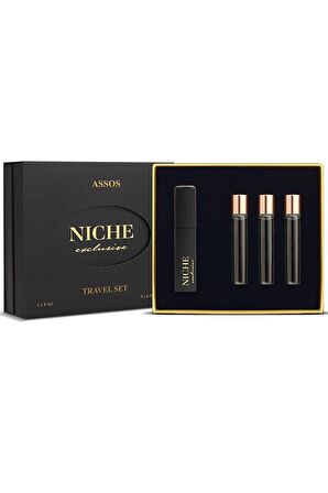 Niche Exclusive Assos Travel Set 4X8 ml Erkek Parfüm Seti