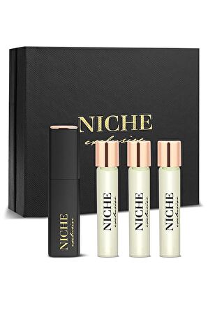 Niche Exclusive Assos Travel Set 4X8 ml Erkek Parfüm Seti