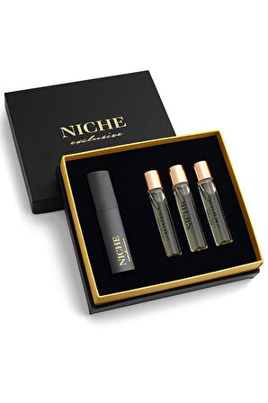 Niche Exclusive Sables Travel Set 4X8 ml Erkek Parfüm Seti