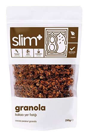 3\'lü Paket Glutensiz Vegan İlave Şekersiz Granola Mix 250 gr