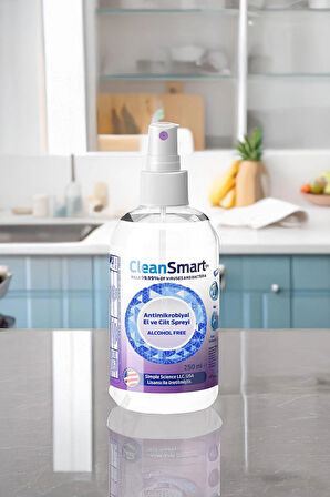 CleanSmart Antiseptik El ve Cilt Spreyi  250 ML