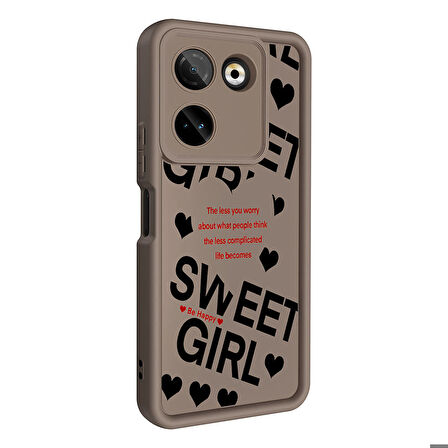 Tecno Camon 20 Pro 4G Kılıf Kamera Korumalı Baskılı Arka Yüzey Klas Kapak