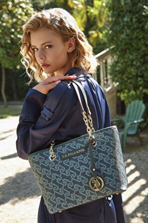 U.S. Polo Assn. Çapraz Askılı Kadın Çanta Petrol Us23523
