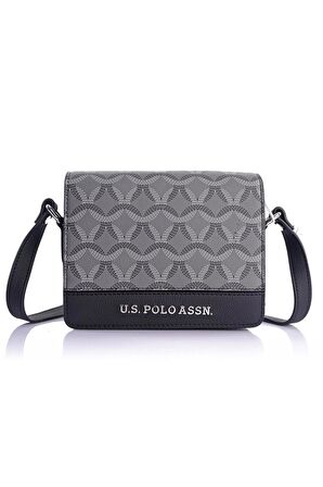 U.S. Polo Assn. Çapraz Askılı Kadın Çanta Siyah Us23622