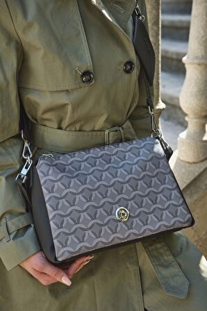 U.S. Polo Assn. Çapraz Askılı Kadın Çanta Siyah Us23627