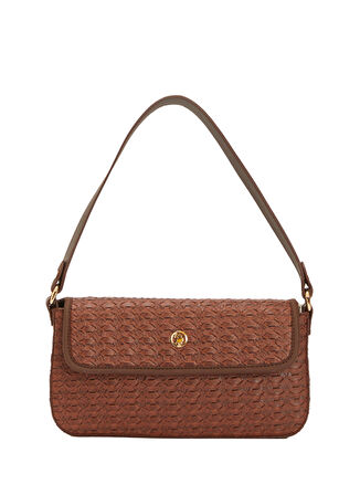 U.S. Polo Assn. Taba Kadın 28x14x5 Omuz Çantası US23654