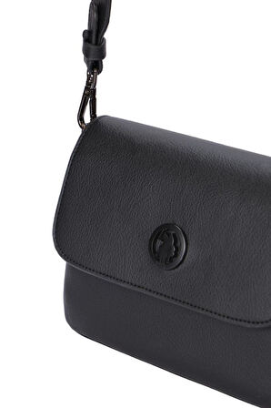 U.S. Polo Assn.Kadın Çapraz Askılı Çanta Siyah Us24549
