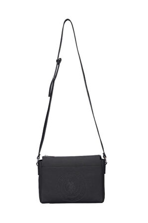 U.S.POLO ASSN. US24736 LOGO DESENLİ KADIN ÇAPRAZ ÇANTA